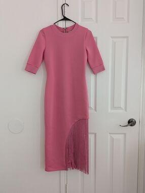Alice + Olivia | Dresses | Alice Olivia Delora Fitted Mock Neck Dress Sz6  Nwt | Poshmark